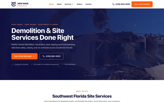 New Wave Concepts website