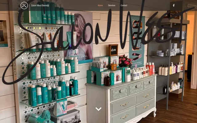Salon West website